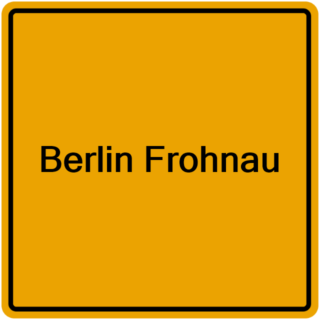 Einwohnermeldeamt24 Berlin Frohnau